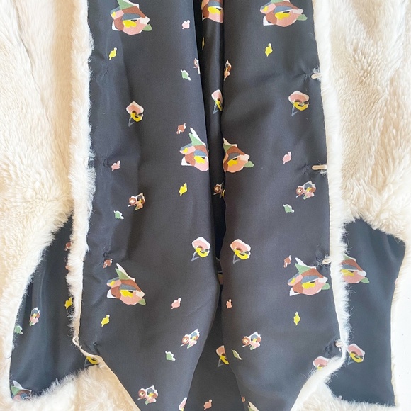 Matilda Jane Snow Way Reversible Faux Fur Vest M - Picture 5 of 9